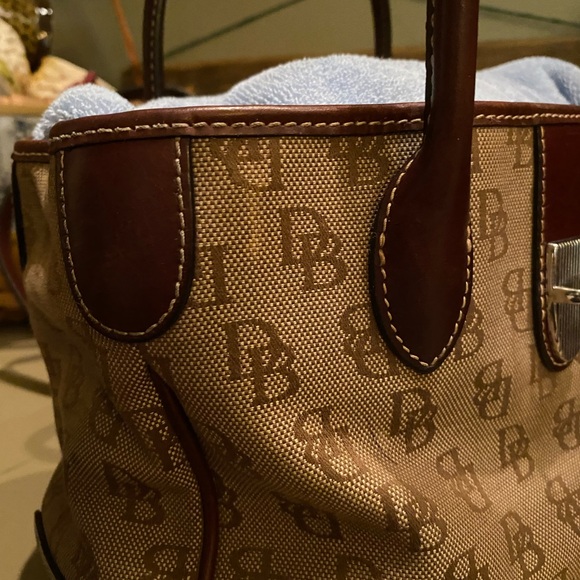 Dooney & Bourke Satchel with Shoulder Strap - Picture 7 of 12